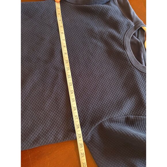 Born Primitive Quilted Crewneck Sweatshirt in Navy Blue Women’s Small - Picture 7 of 8